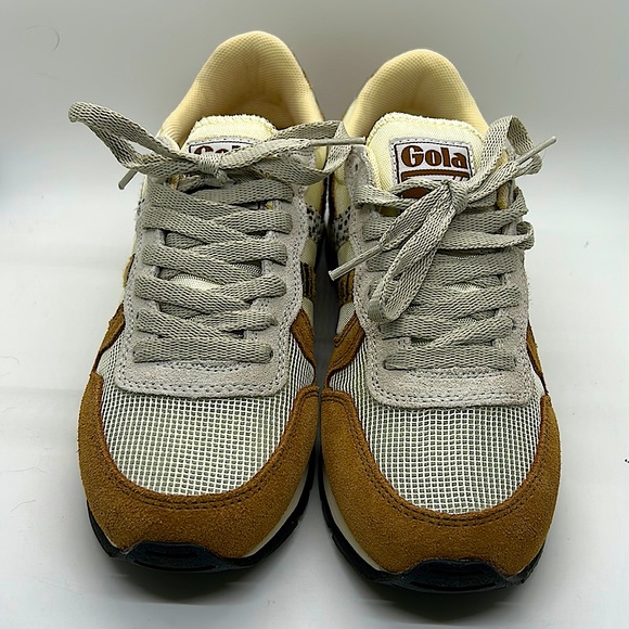 Gola Shoes - Gola NIB Off White/Camel Daytona Safari Sneakers Shoes **Size 6** 👟👟